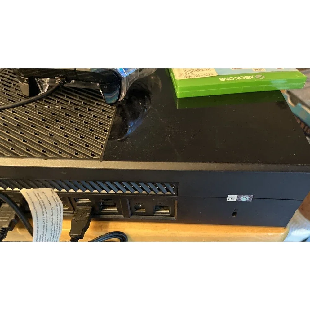 Xbox 360 1540 500GB Bundle with 2 Games Controller Cables Power Adaptor TESTED